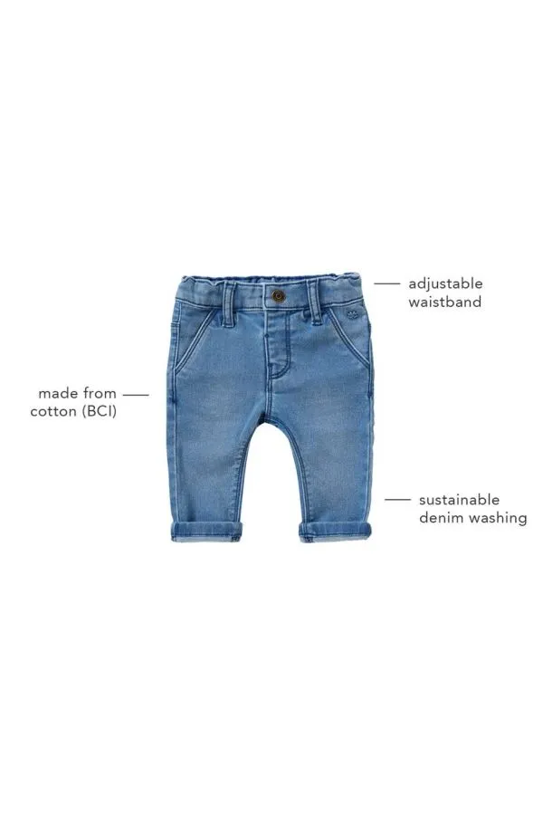 The Blue Point Jeans - Mid Blue - BABY