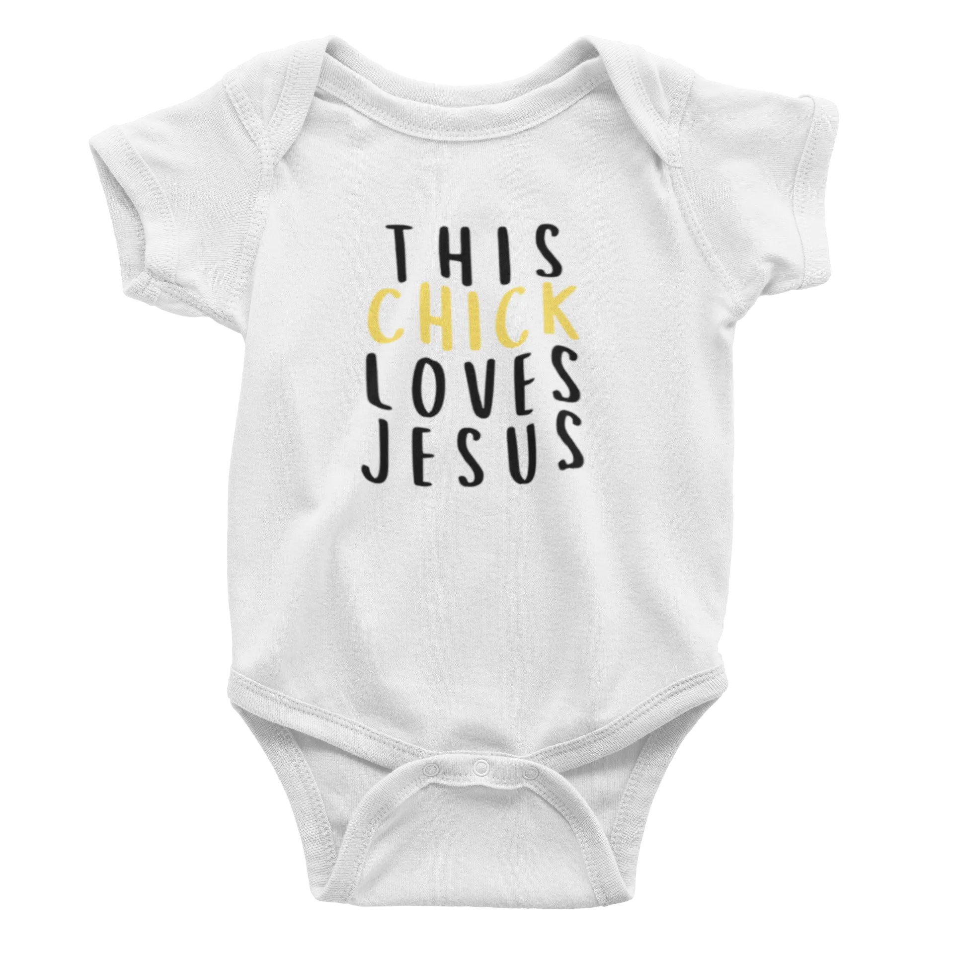 This Chick Loves Jesus - Bodysuit