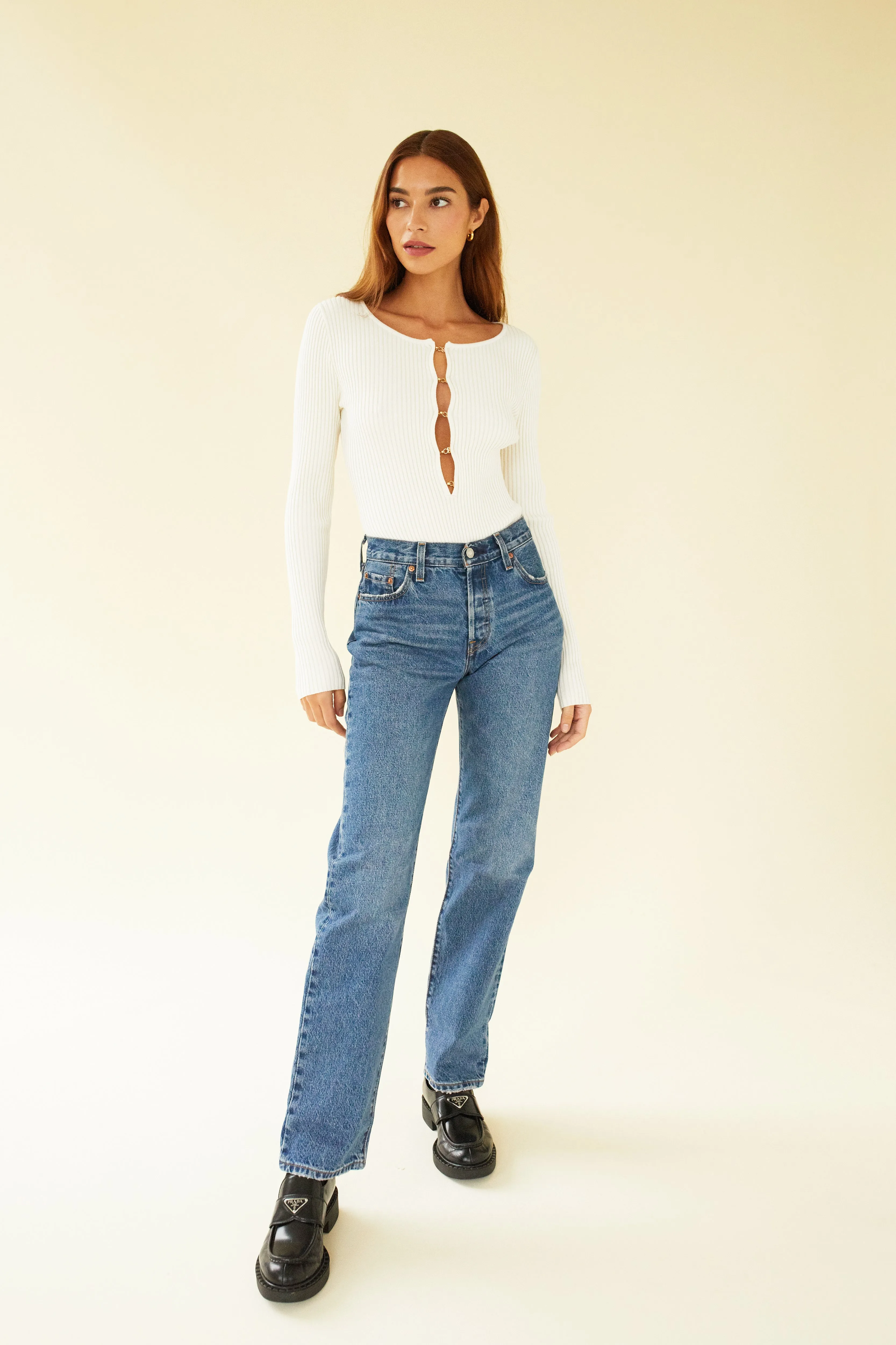 ULA BODYSUIT - CREAM