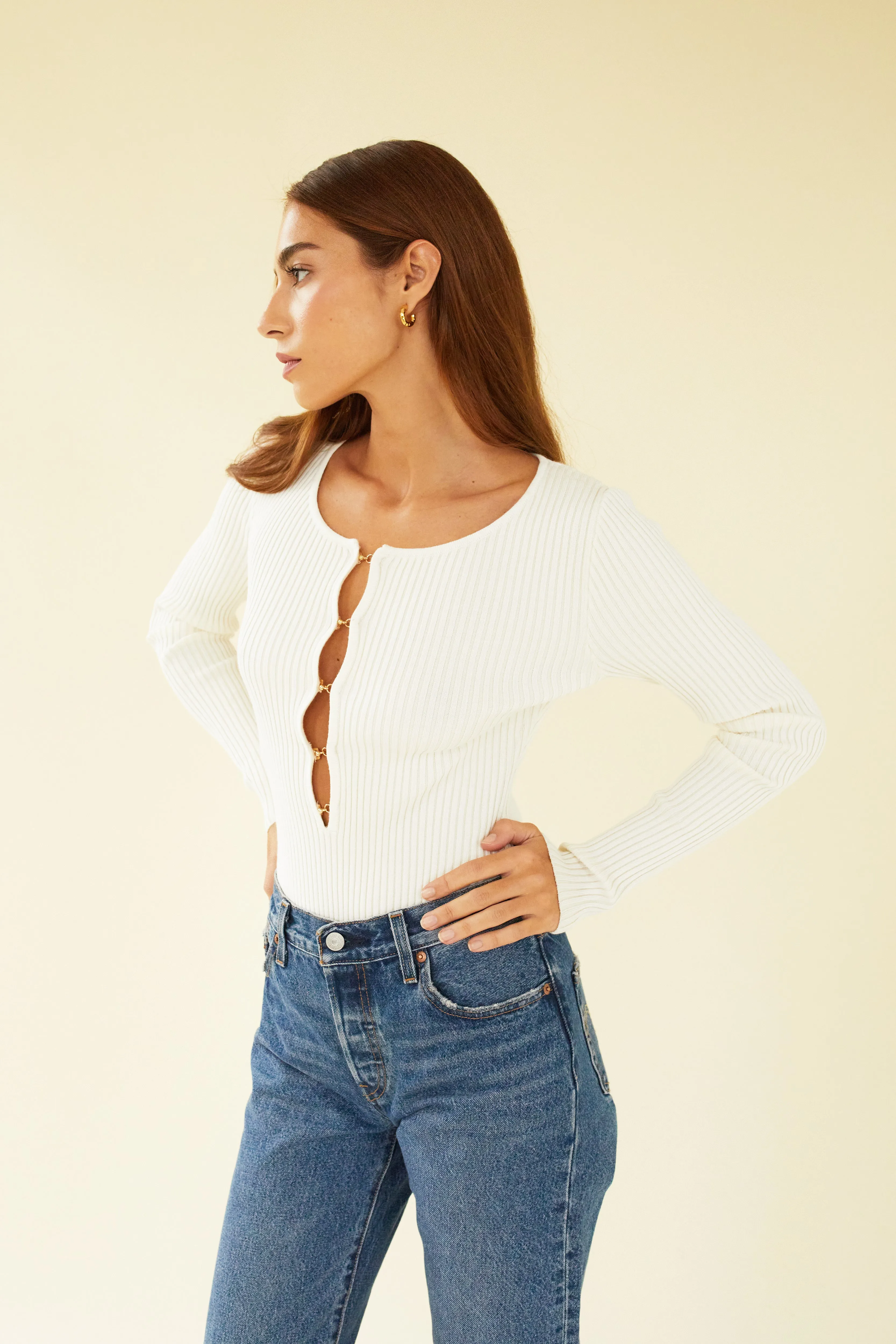 ULA BODYSUIT - CREAM