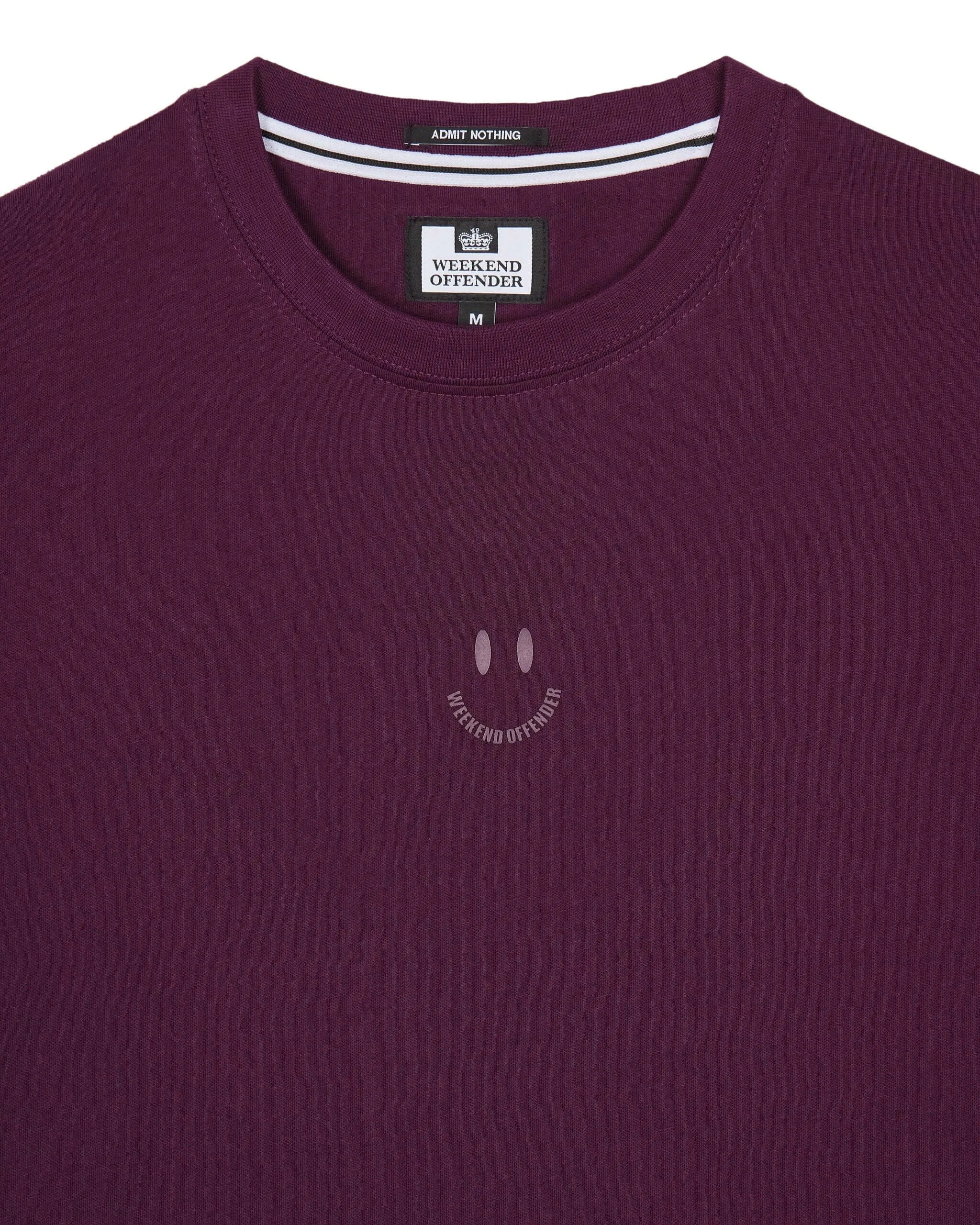 Weekend Offender T Shirt SMILE Acai Berry