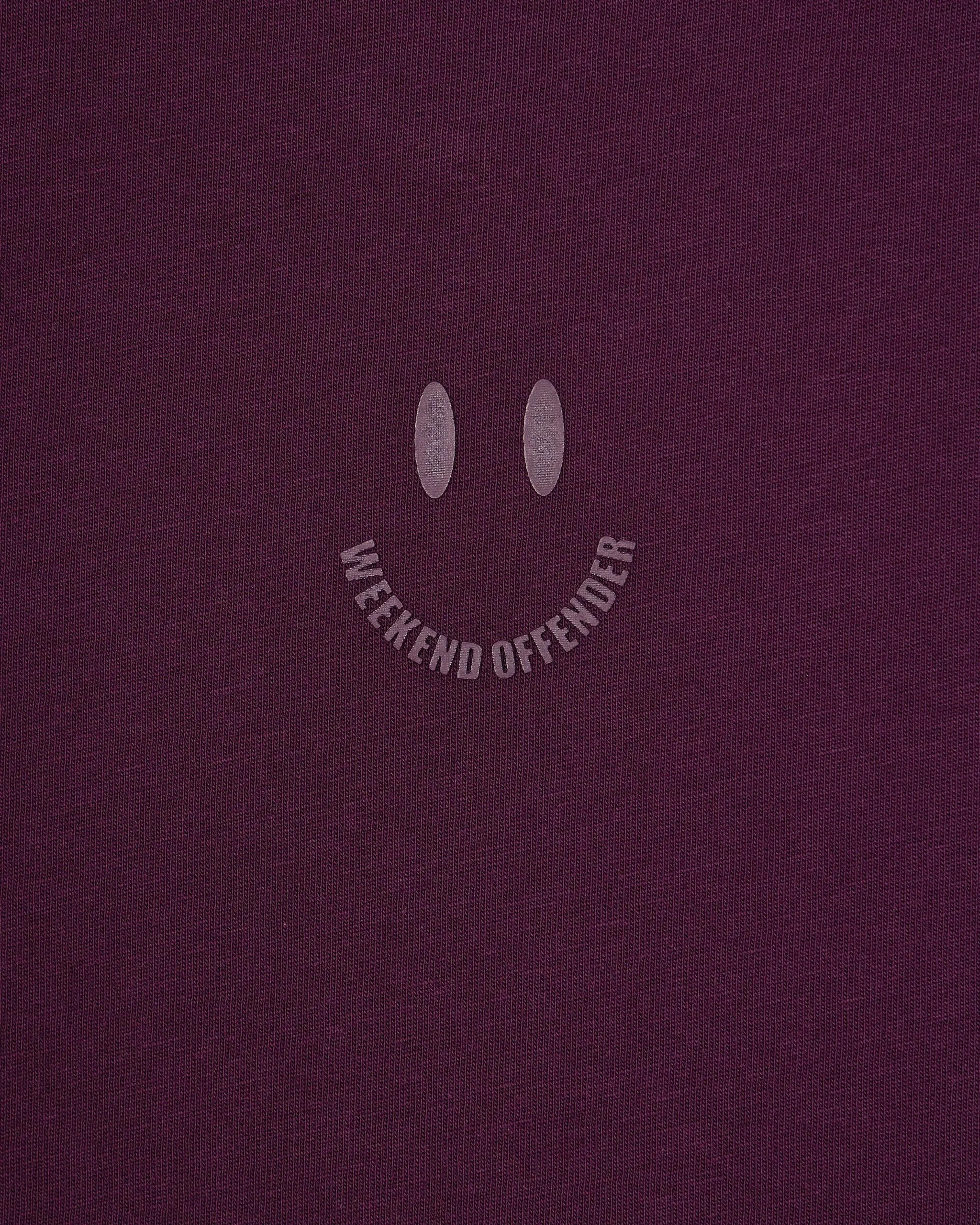 Weekend Offender T Shirt SMILE Acai Berry