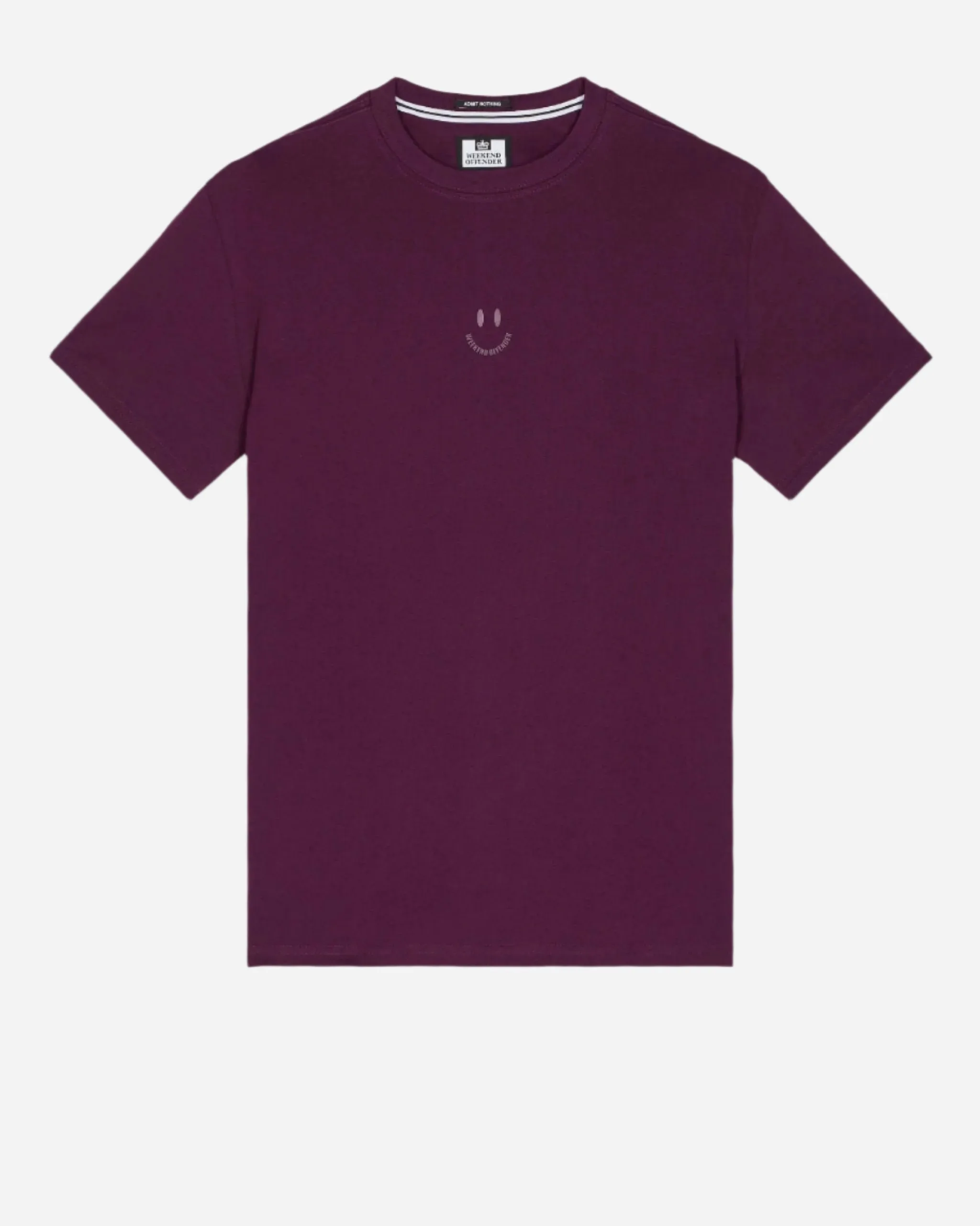 Weekend Offender T Shirt SMILE Acai Berry