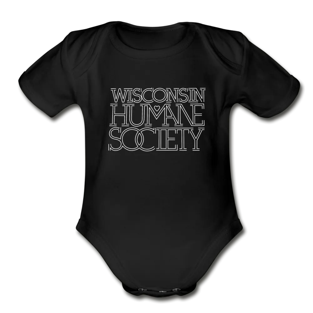 WHS 1987 Logo Organic Short Sleeve Baby Bodysuit
