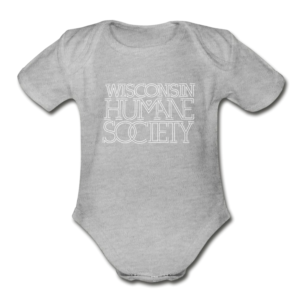 WHS 1987 Logo Organic Short Sleeve Baby Bodysuit
