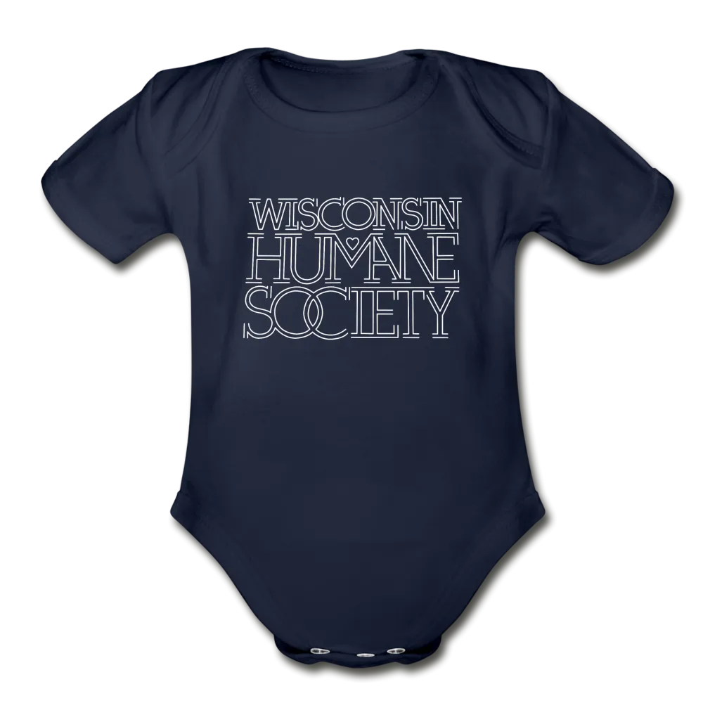 WHS 1987 Logo Organic Short Sleeve Baby Bodysuit