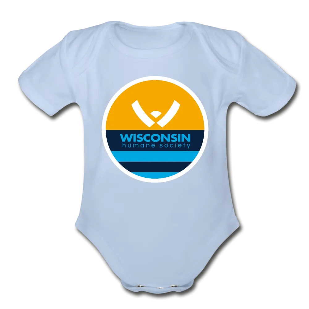 WHS x MKE Flag Organic Short Sleeve Baby Bodysuit