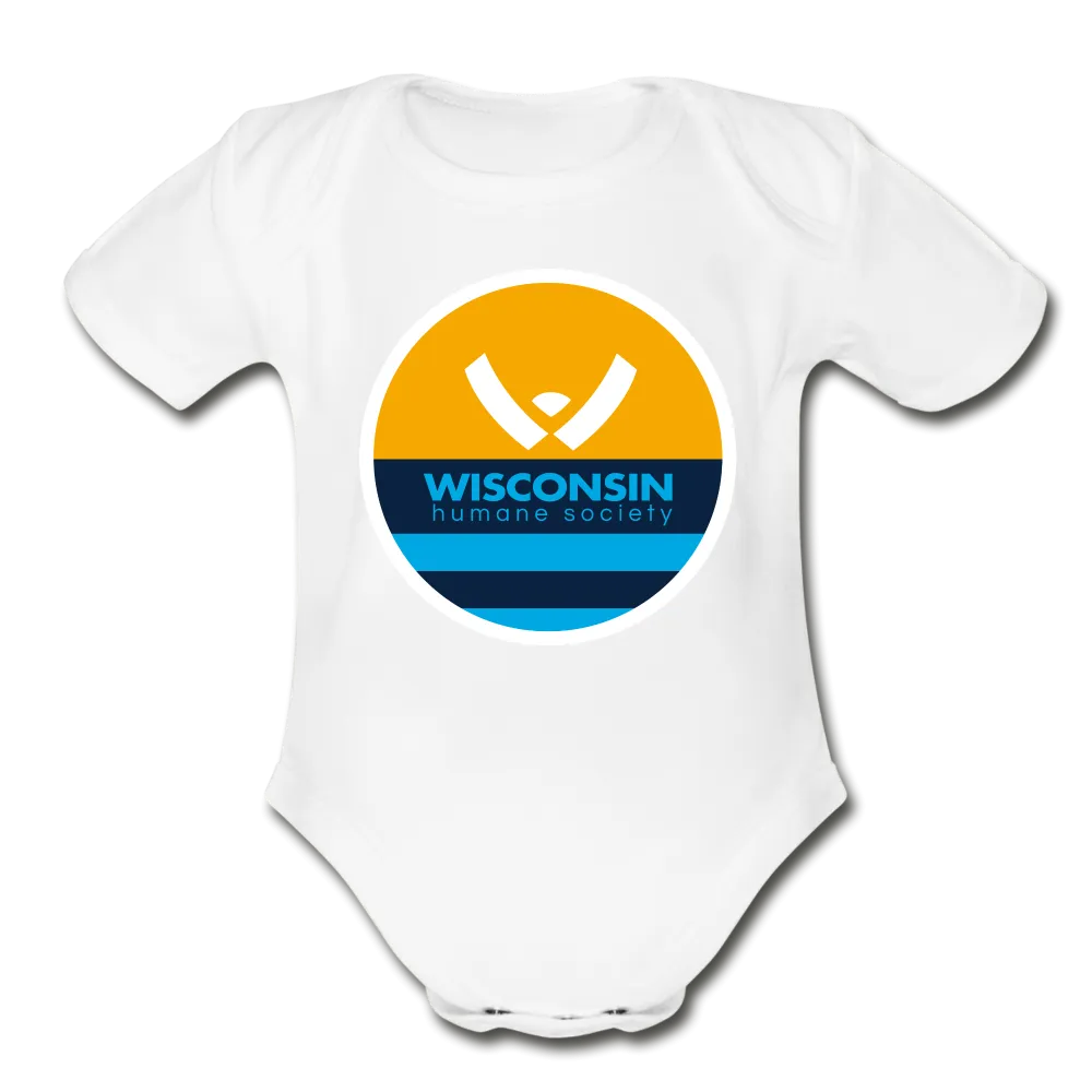 WHS x MKE Flag Organic Short Sleeve Baby Bodysuit