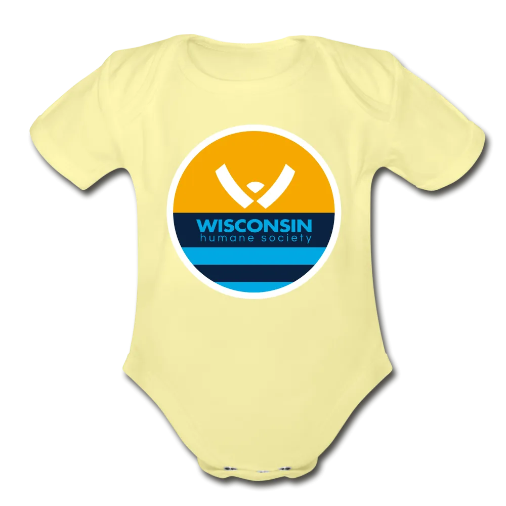 WHS x MKE Flag Organic Short Sleeve Baby Bodysuit