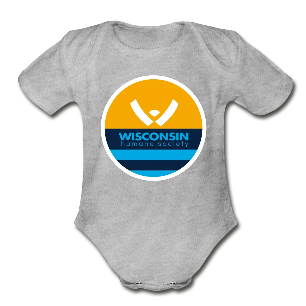WHS x MKE Flag Organic Short Sleeve Baby Bodysuit