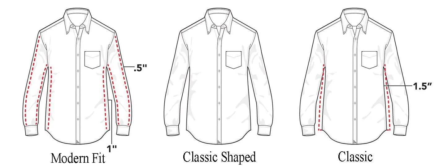 WM563R Slim Fit Cardin Roll Medallion Shirt