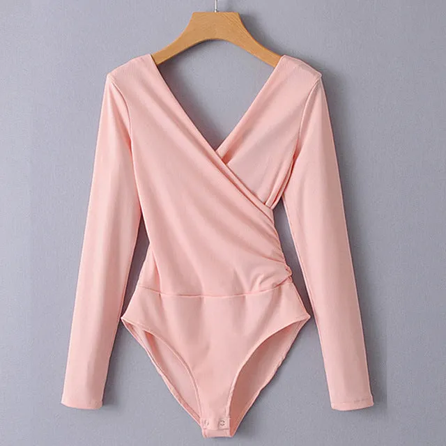 Women Long Sleeve Bodysuit