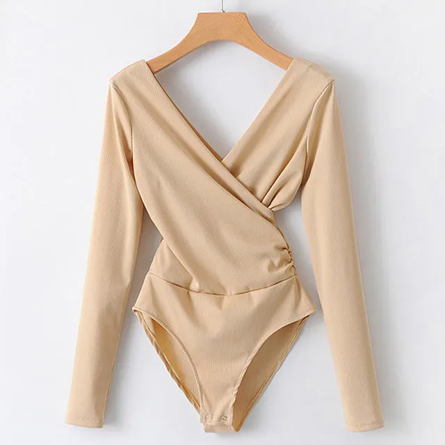 Women Long Sleeve Bodysuit