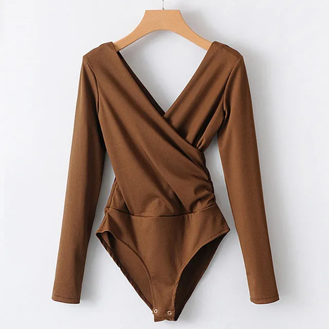 Women Long Sleeve Bodysuit