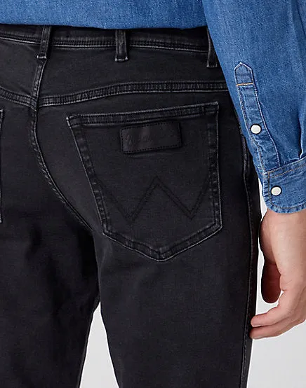 Wrangler Texas Slim Black Crow Jeans R