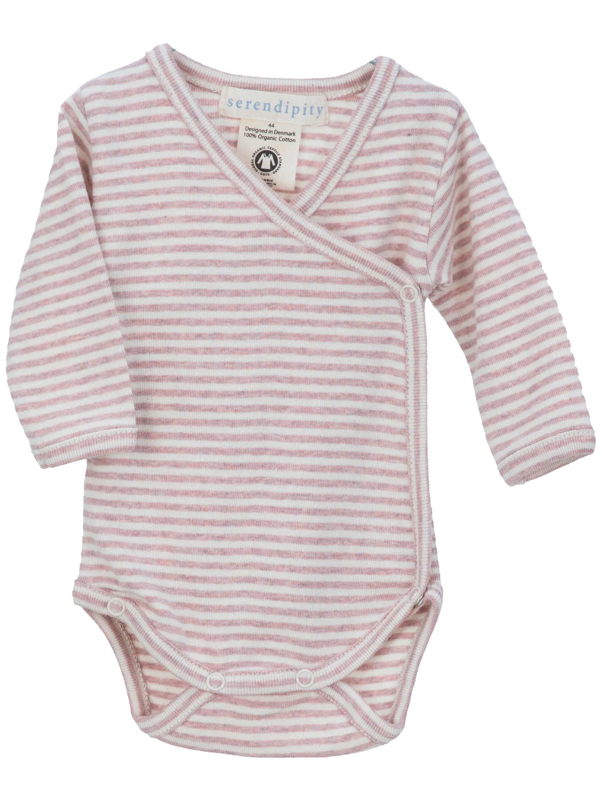 Wrap Bodysuit - Pink Stripe